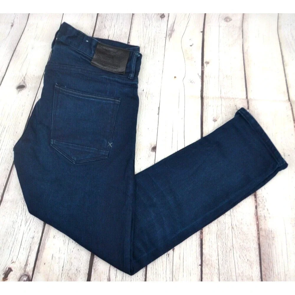 SCOTCH & SODA Men's Tye Slim Leg Denim Jeans SIZE 31/28 Dark Wash